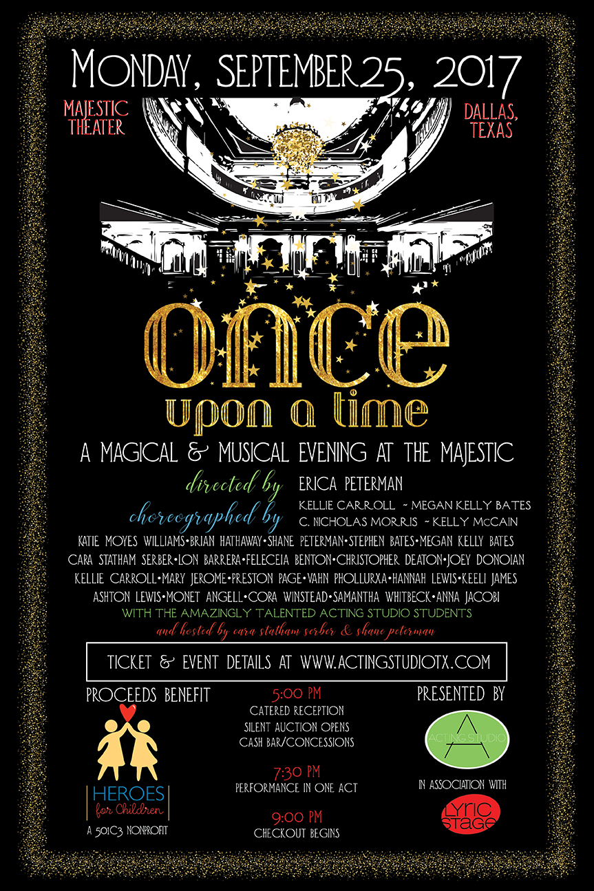 Once Upon a Time Benefit Poster