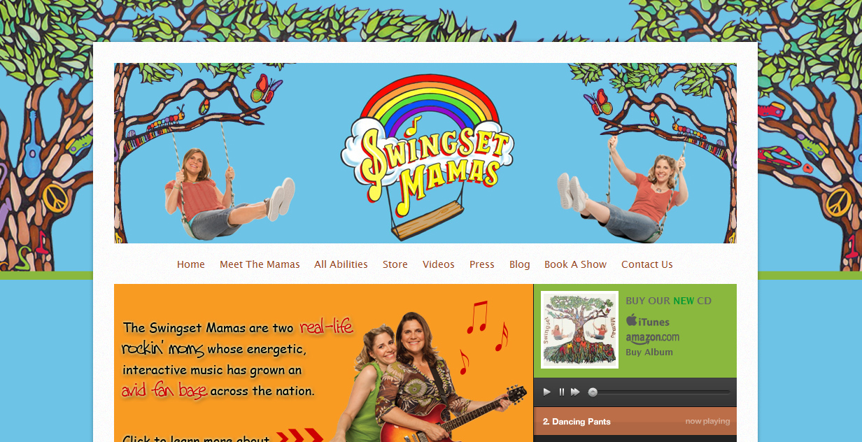 Swingset Mamas Website